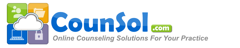 CounSol.com Live Online Counseling Service Complete Practice Management