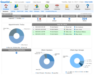 Counseling Notes Software 
