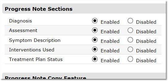 Progressnotesections